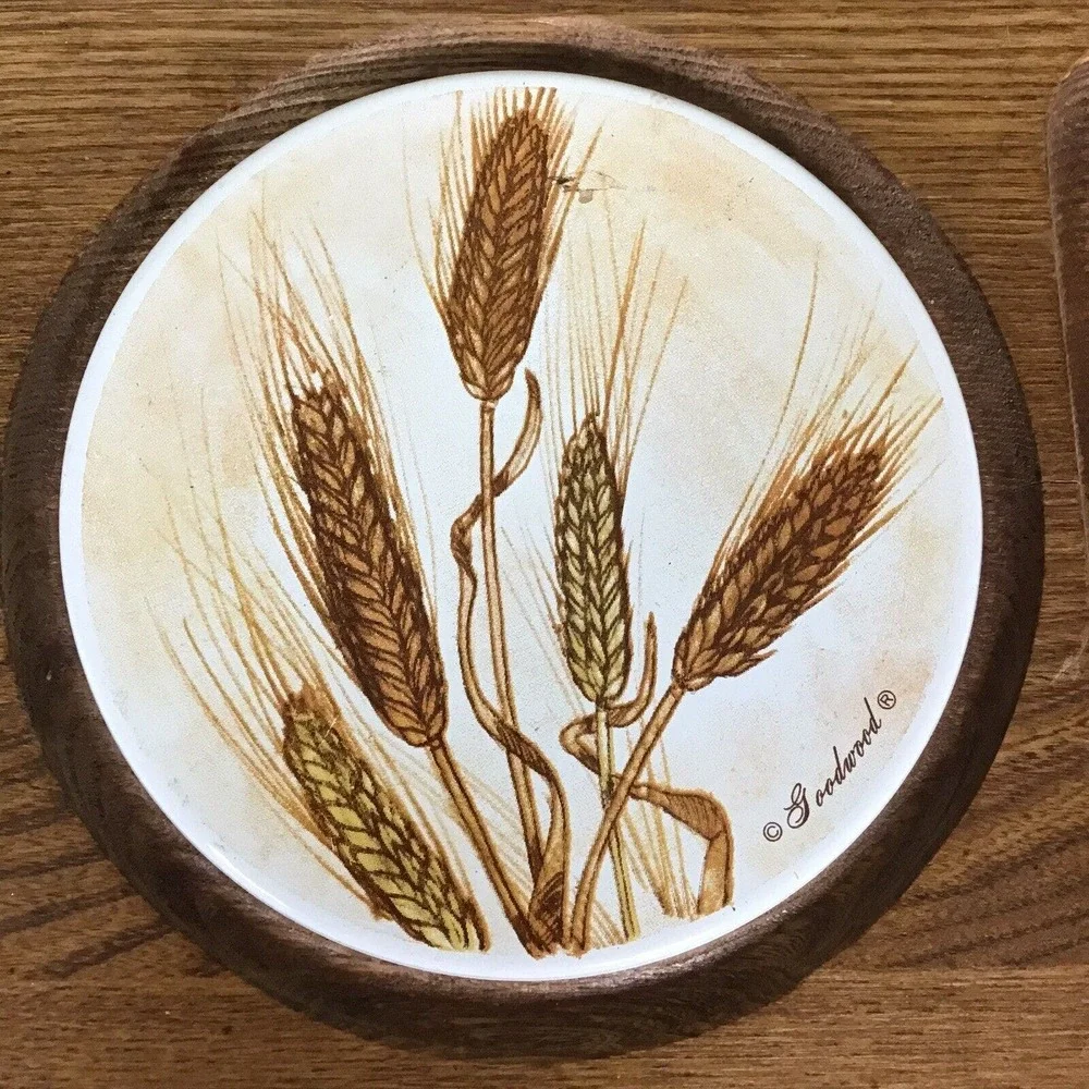 Vintage Goodwood Wood Cheese Cracker Serving tray